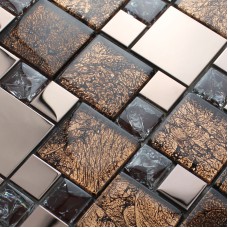 Glass Mosaic Tiles patterns Crystal Glass Tile sheets Kitchen Backsplash  Tile Mosaic art designs Bathroom Wall